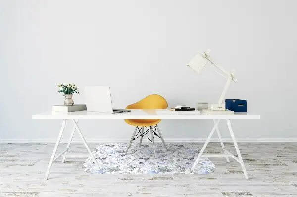 Tappeto salvapavimento Rose Blu