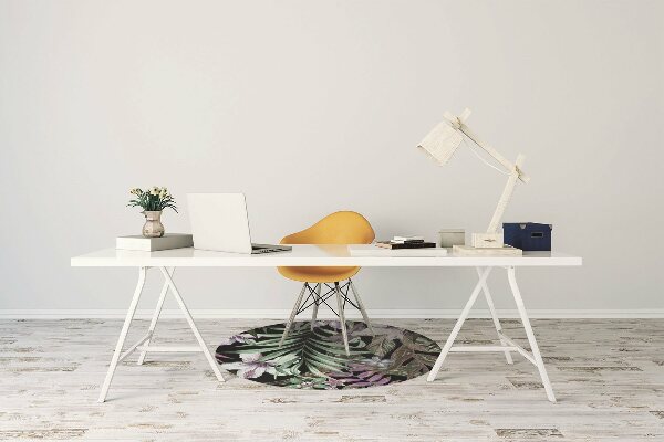 Tappeto per sedia con ruote Fiori Di Palma