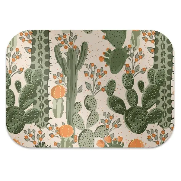 Tappeto sedia ufficio Cactus Arancione