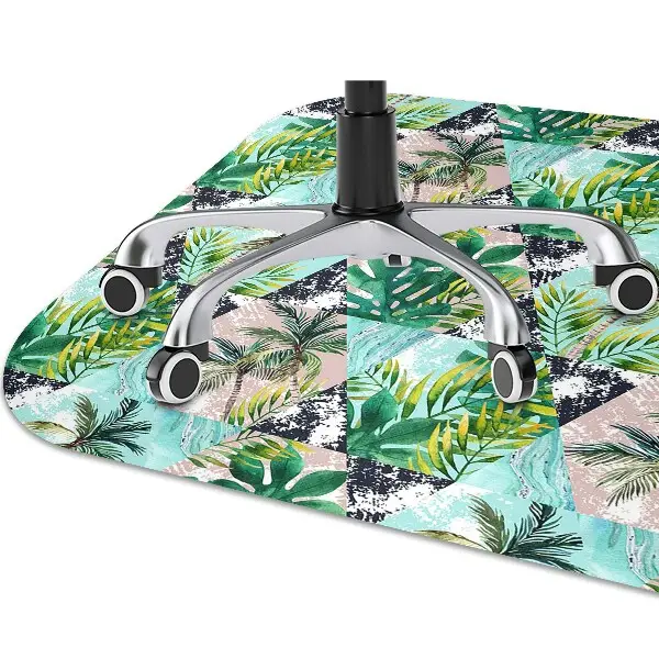 Tappeto per sedia con ruote Pattern Di Palme