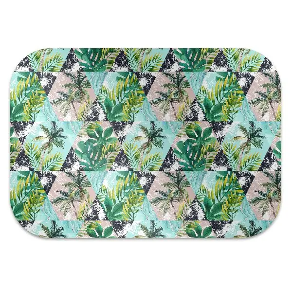 Tappeto per sedia con ruote Pattern Di Palme