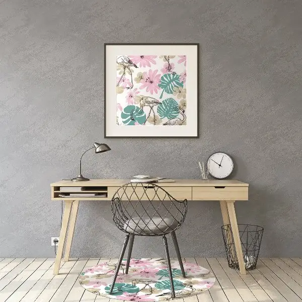 Tappeto salvapavimento Flamingos Dipinti