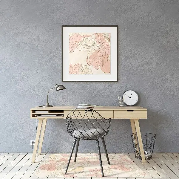 Tappeto salvapavimento Uccelli Beige