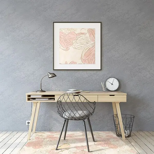 Tappeto salvapavimento Uccelli Beige