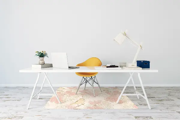 Tappeto salvapavimento Uccelli Beige