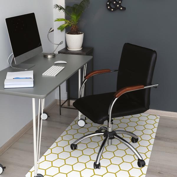 Tappeto per sedia con ruote Favo