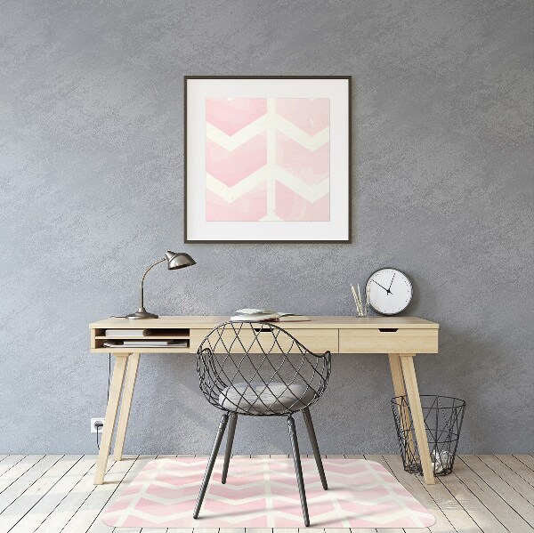 Tappeto per sedia con ruote Vettori Rosa