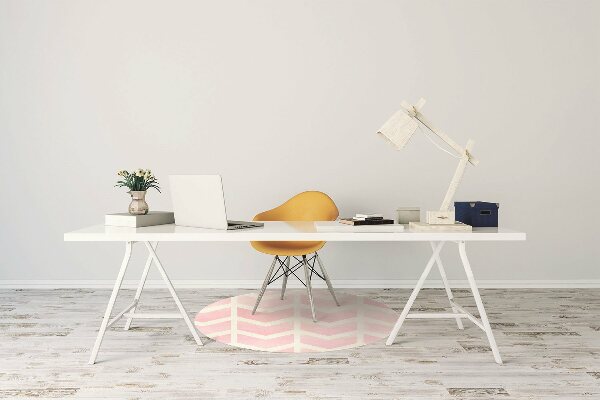 Tappeto per sedia con ruote Vettori Rosa