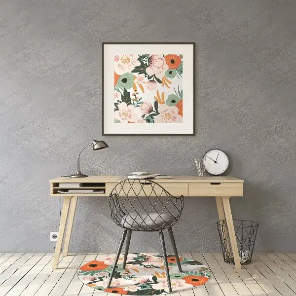 Tappeto salvapavimento Fiori Colorati