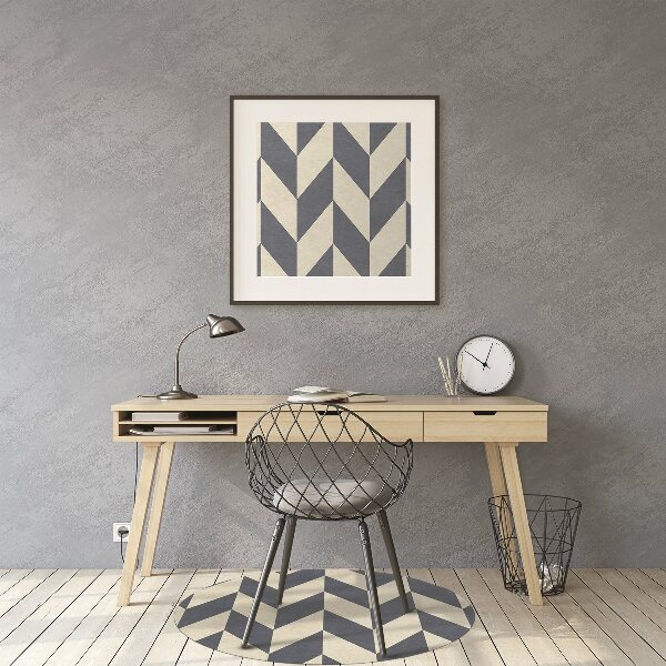 Tappeto per sedia con ruote Vettori Grigi