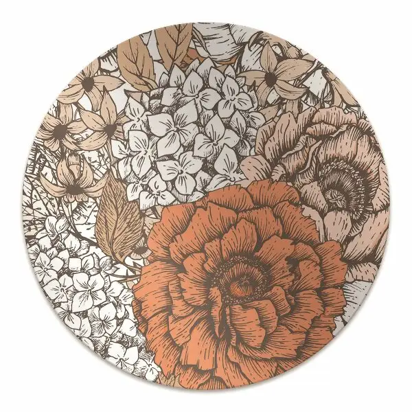 Tappeto salvapavimento Rose Arancioni