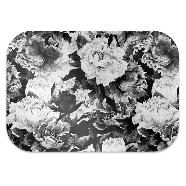 Tappeto per sedia con ruote Rose Nere