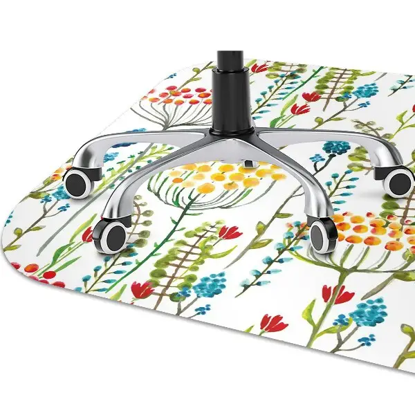 Tappeto per sedia con ruote Prato Colorato