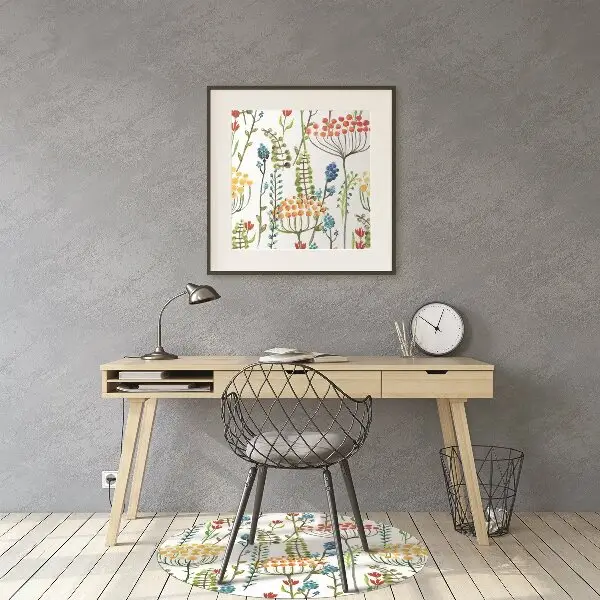 Tappeto per sedia con ruote Prato Colorato