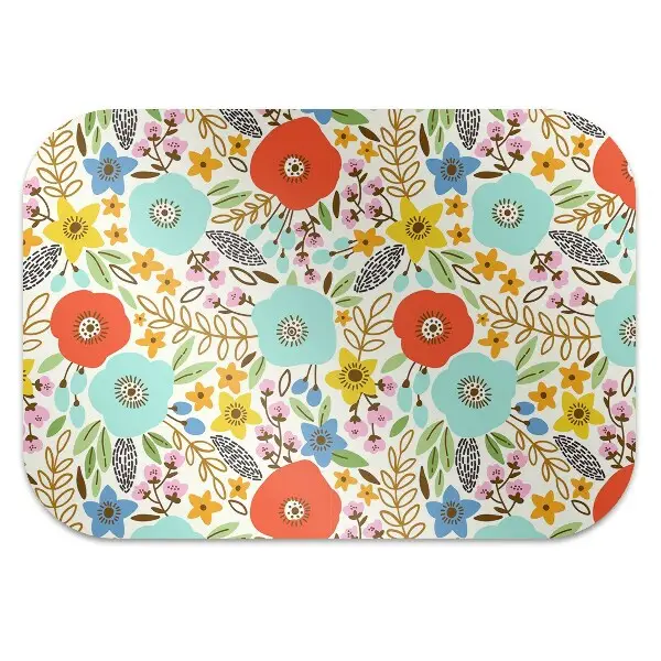 Tappeto per sedia con ruote Fiori Di Prato