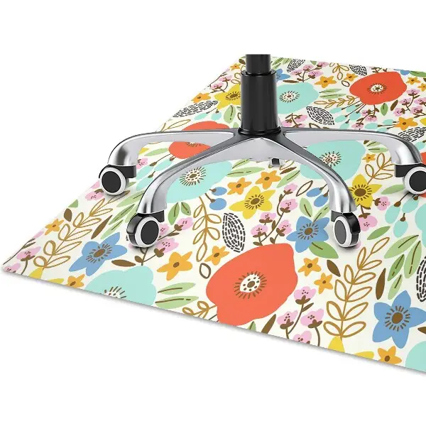 Tappeto per sedia con ruote Fiori Di Prato