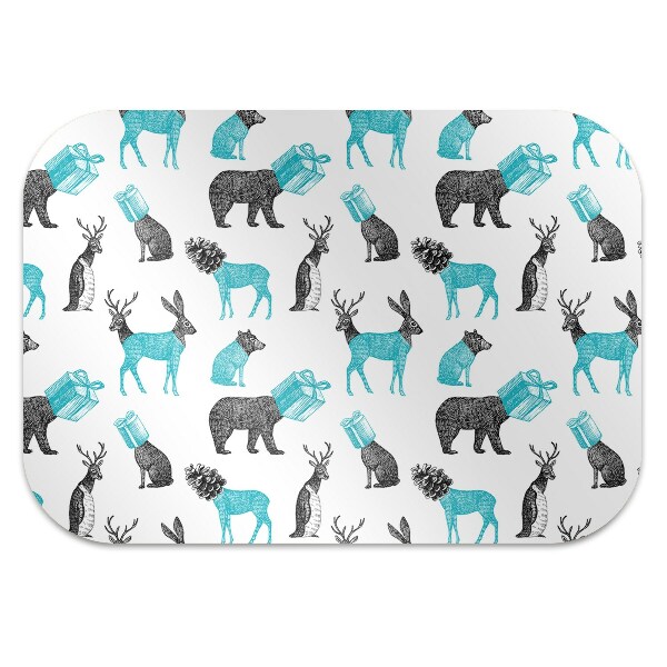 Tappeto per sedia con ruote Animali