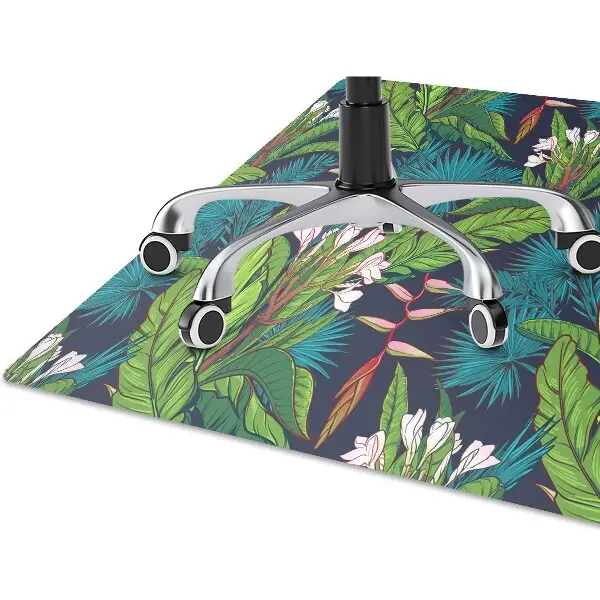 Tappeto per sedia con ruote Giungla Tropicale