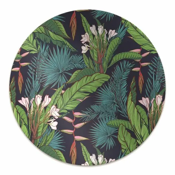 Tappeto per sedia con ruote Giungla Tropicale