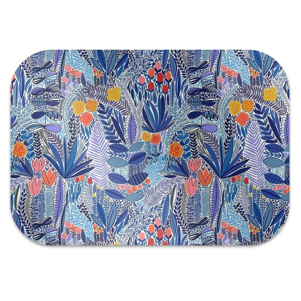 Tappeto per sedia con ruote Fiori Selvatici