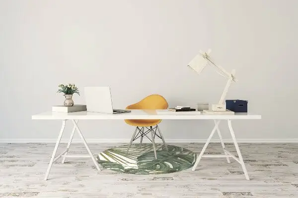 Tappeto per sedia con ruote Piante Esotiche
