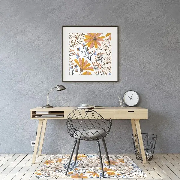 Tappeto salvapavimento Fiori Dipinti