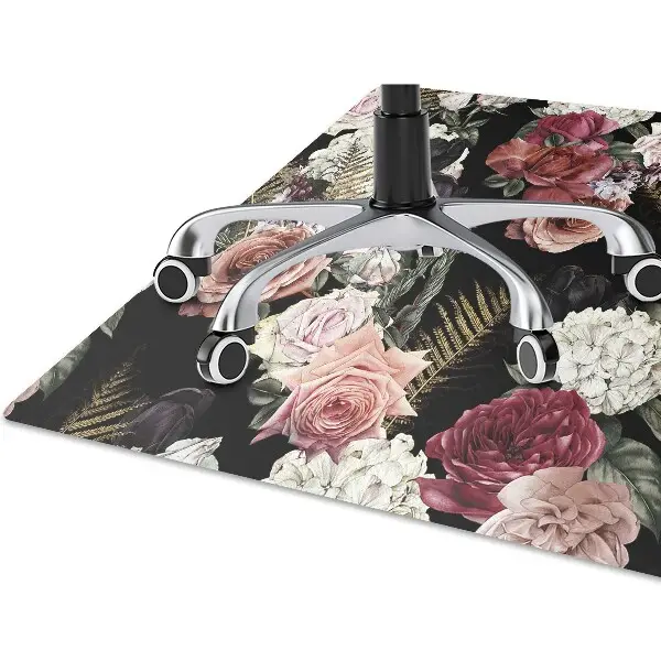 Tappeto per sedia con ruote Giardino Scuro
