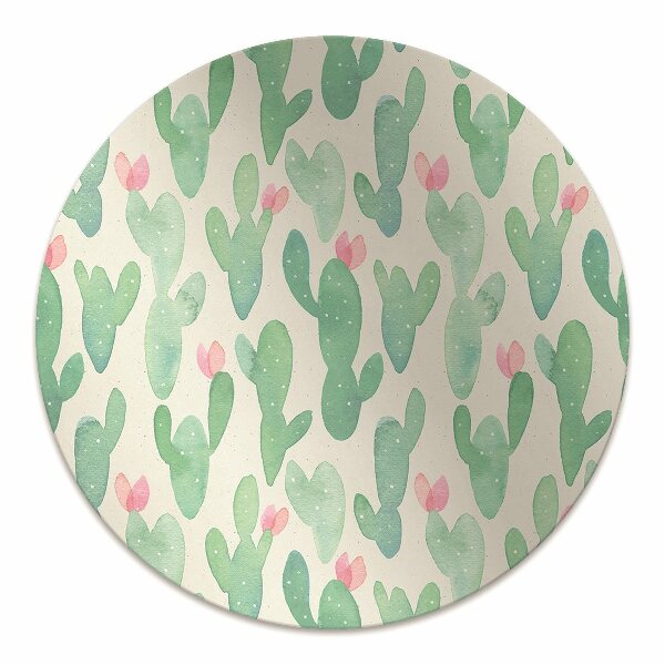 Tappeto per sedia con ruote Cactus Maculare