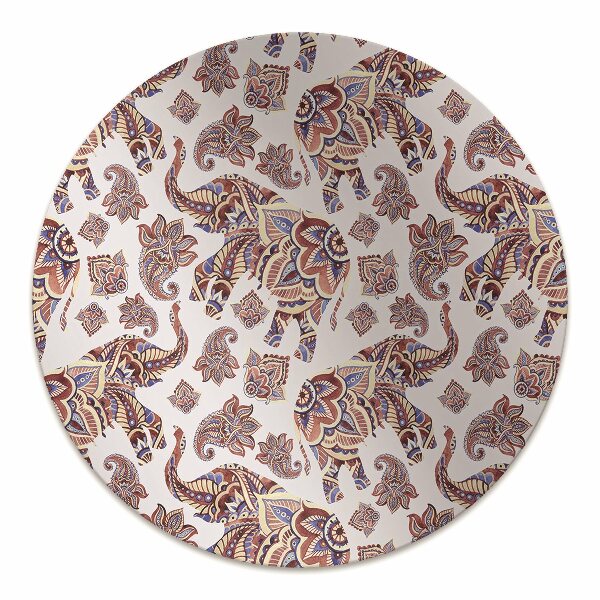 Tappeto salvapavimento Paisley Elephant