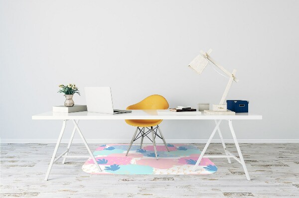 Tappeto per sedia con ruote Paws
