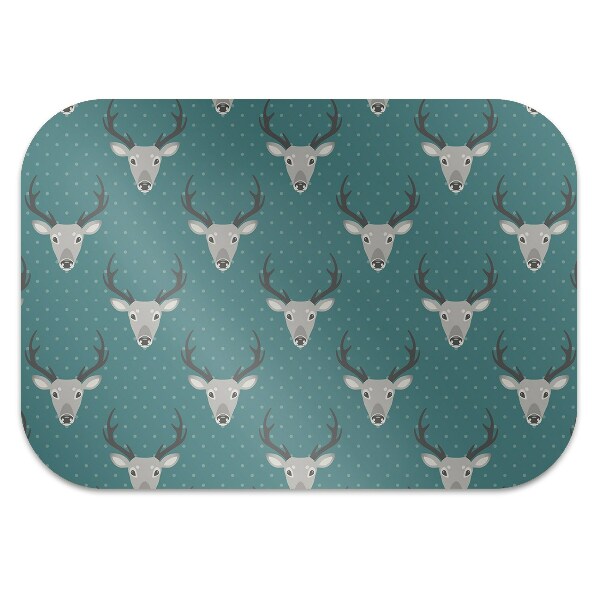 Tappeto per sedia con ruote Deer Grigio