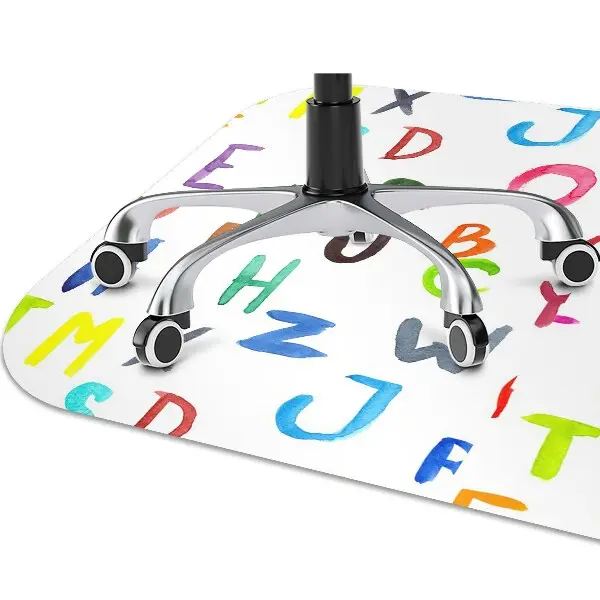 Tappeto salvapavimento Lettere Colorate