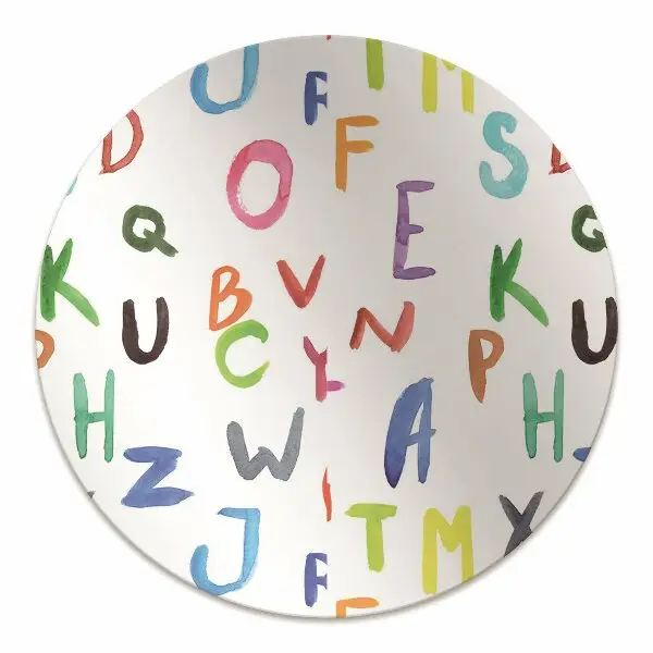 Tappeto salvapavimento Lettere Colorate