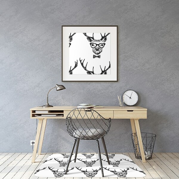 Tappeto per sedia con ruote Disegno Di Cervo