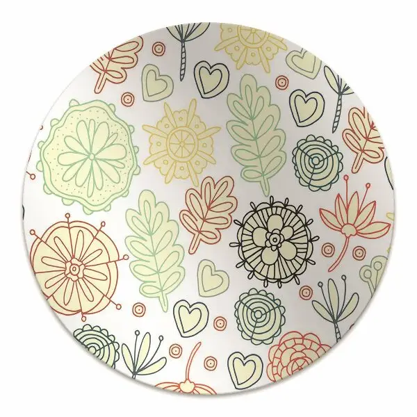 Tappeto per sedia con ruote Fiori E Cuori
