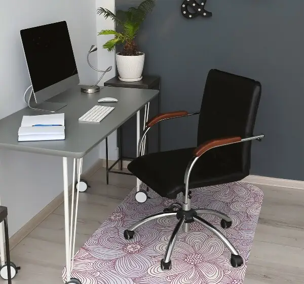 Tappeto per sedia con ruote Doodle Fiori