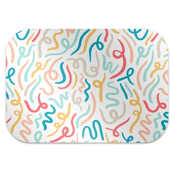 Tappeto per sedia con ruote Calligrafia