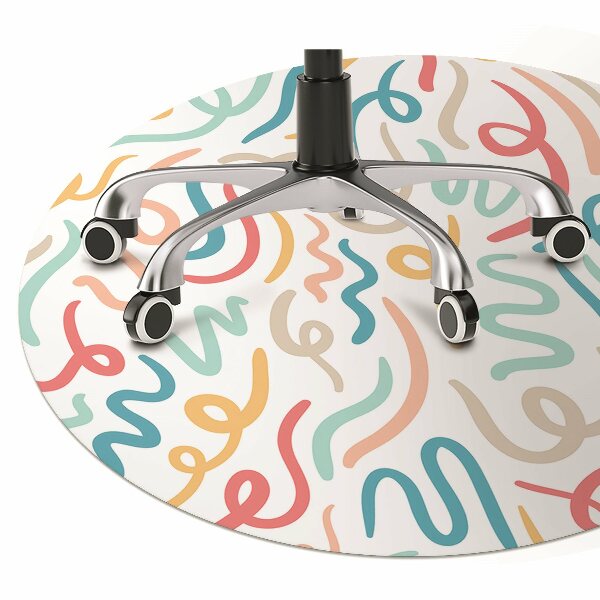 Tappeto per sedia con ruote Calligrafia