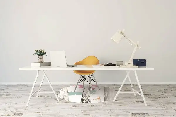Tappeto per sedia con ruote Astrazione Forestale