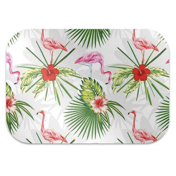 Tappeto salvapavimento Flamingos E Fiori