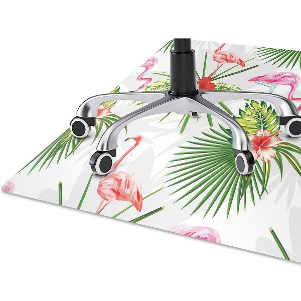 Tappeto salvapavimento Flamingos E Fiori