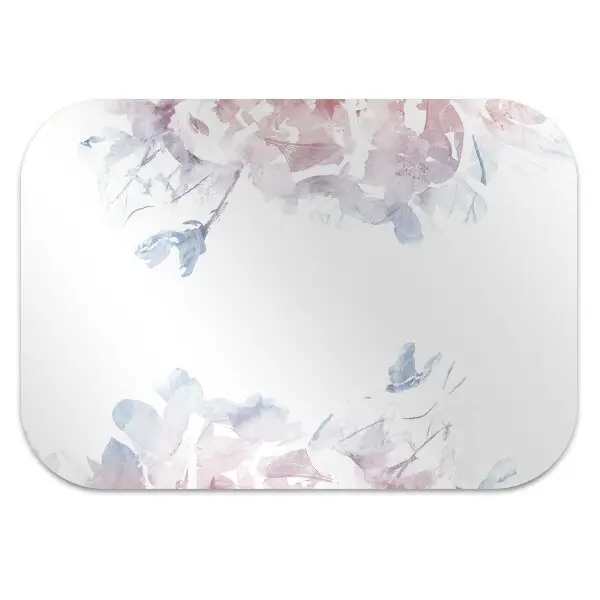 Tappeto per sedia con ruote Rose Pastello
