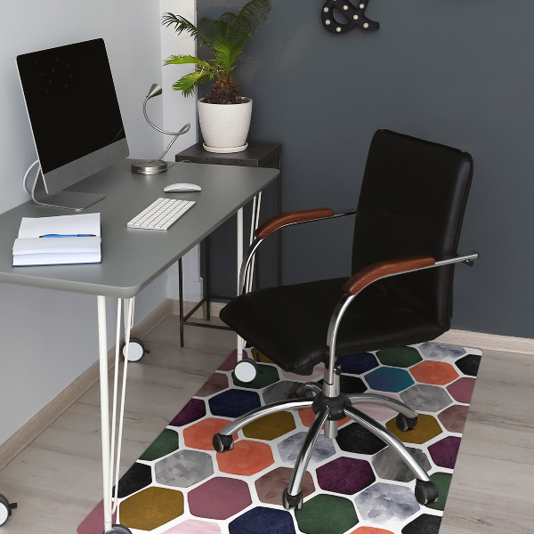 Tappeto per sedia con ruote Favo