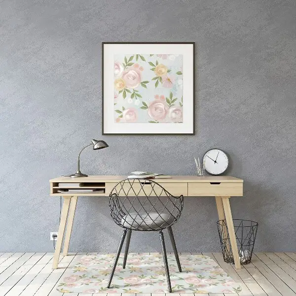 Tappeto salvapavimento Fiori Ad Acquerello