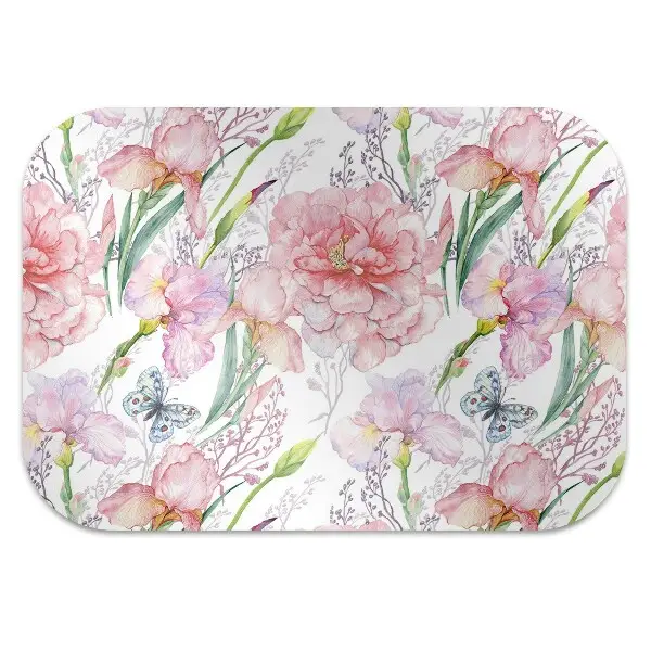 Tappeto per sedia con ruote Fiori Peonies