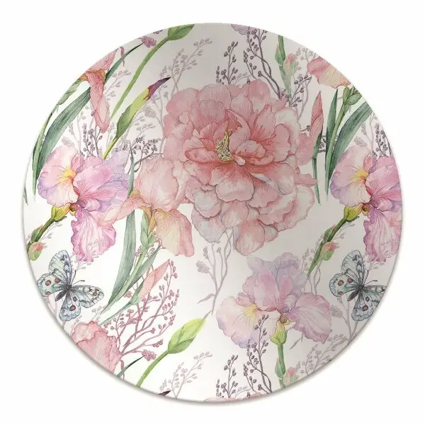 Tappeto per sedia con ruote Fiori Peonies