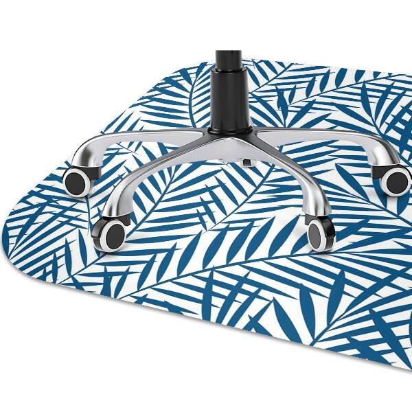 Tappeto sedia ufficio Foglie Geometriche
