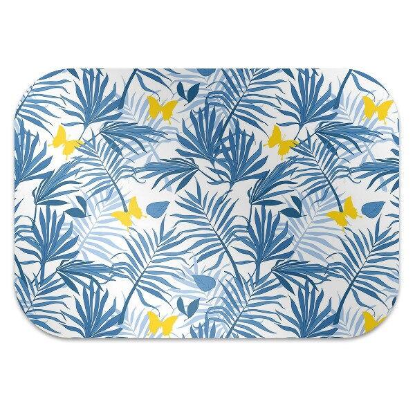 Tappeto per sedia con ruote Farfalle Nei Tropici