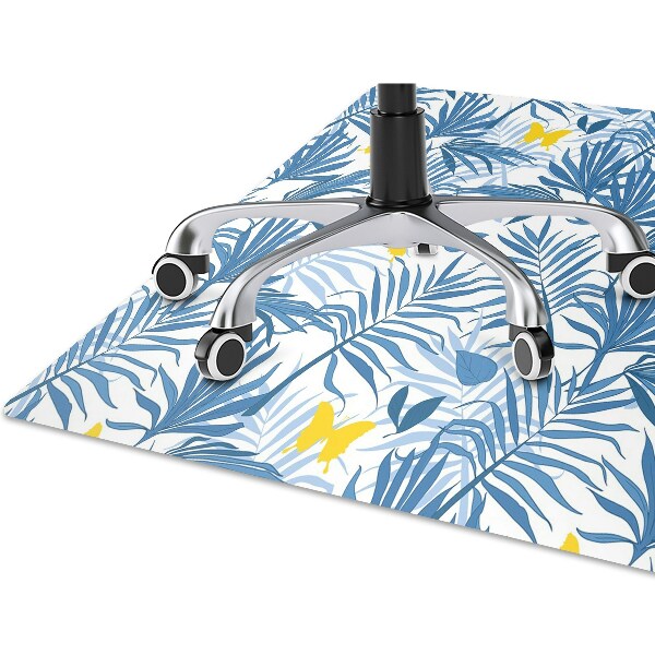 Tappeto per sedia con ruote Farfalle Nei Tropici