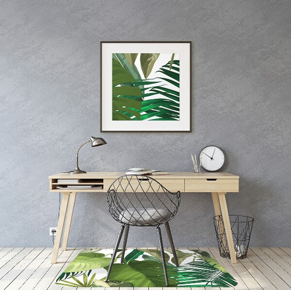 Tappeto salvapavimento Foglie Tropicali